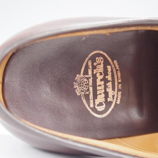 ★チャーチ 80F/UK8【貴重★上級137コレクション/LAMPORT/ランポート】ストレートチップ/カーフ/濃茶/メンズ/Church's★i940
