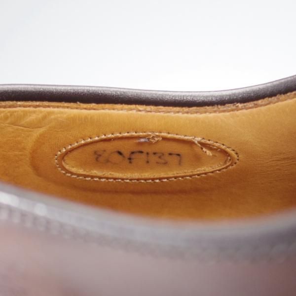 ★チャーチ 80F/UK8【貴重★上級137コレクション/LAMPORT/ランポート】ストレートチップ/カーフ/濃茶/メンズ/Church's★i940