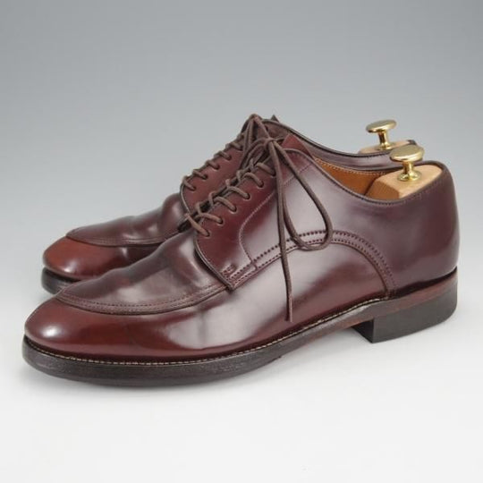 ★Makers/メイカーズ SIZE 7.5【現行定価￥114,950-★コードバン仕様/ホーウィン社/Vチップ】CDVN-02/バーガンディー/赤茶/メンズ★i941