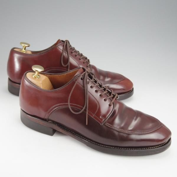 ★Makers/メイカーズ SIZE 7.5【現行定価￥114,950-★コードバン仕様/ホーウィン社/Vチップ】CDVN-02/バーガンディー/赤茶/メンズ★i941