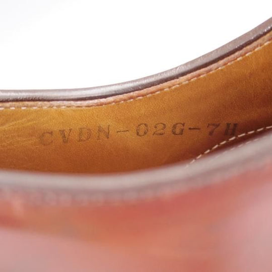 ★Makers/メイカーズ SIZE 7.5【現行定価￥114,950-★コードバン仕様/ホーウィン社/Vチップ】CDVN-02/バーガンディー/赤茶/メンズ★i941