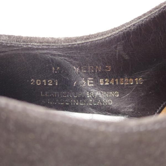 極上★クロケット&ジョーンズ 7.5E【同系モデル定価￥83,600-★MALVERN 3/モンクストラップ】スエード/黒/Crockett&Jones★i943