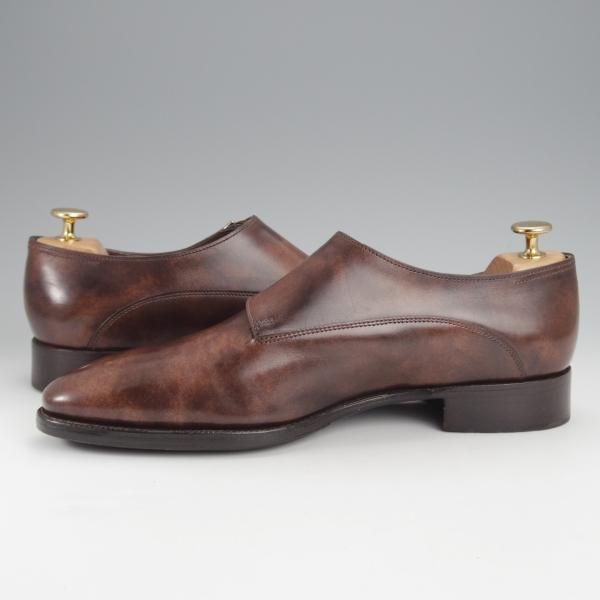 極上★ジョンロブ 7.5E【定価￥289,300-★プレステージライン/CHAPEL】8000ラスト/ミュージアムカーフ/ダブルモンク/JOHN LOBB★i946