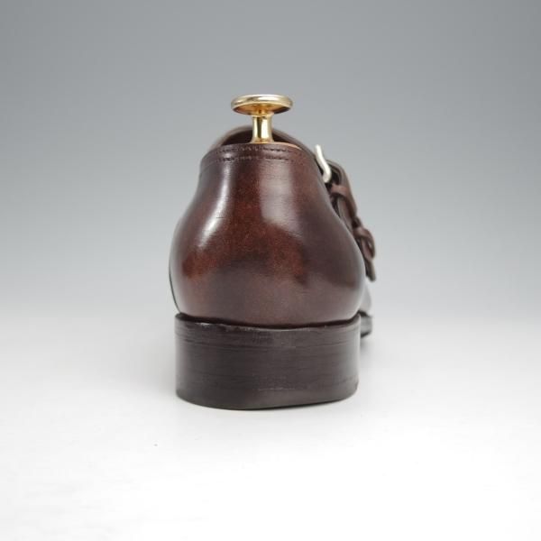 極上★ジョンロブ 7.5E【定価￥289,300-★プレステージライン/CHAPEL】8000ラスト/ミュージアムカーフ/ダブルモンク/JOHN LOBB★i946