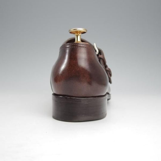 極上★ジョンロブ 7.5E【定価￥289,300-★プレステージライン/CHAPEL】8000ラスト/ミュージアムカーフ/ダブルモンク/JOHN LOBB★i946