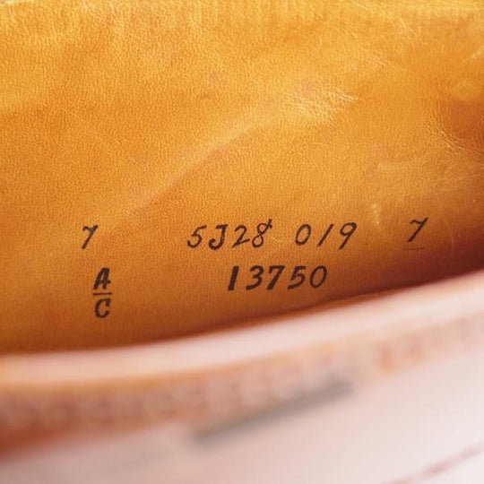 ★オールデン 7C【貴重★ラベロ色/コードバン/13750】バリーラスト/バーニーズNY別注/チャッカブーツ/茶/メンズ/Alden★i948