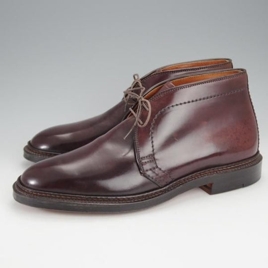 ★オールデン 6D【定価￥176,000-★コードバン仕様/1339/ユナイテッドアローズ別注】バリーラスト/チャッカブーツ/#8/赤茶/Alden★i952