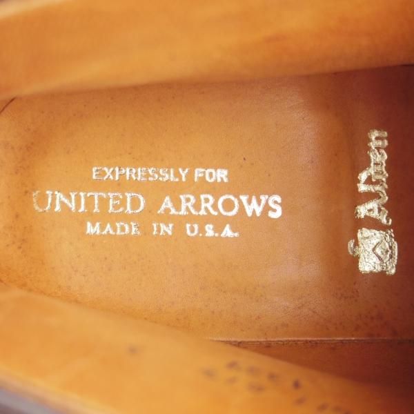 ★オールデン 6D【定価￥176,000-★コードバン仕様/1339/ユナイテッドアローズ別注】バリーラスト/チャッカブーツ/#8/赤茶/Alden★i952