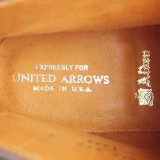 ★オールデン 6D【定価￥176,000-★コードバン仕様/1339/ユナイテッドアローズ別注】バリーラスト/チャッカブーツ/#8/赤茶/Alden★i952