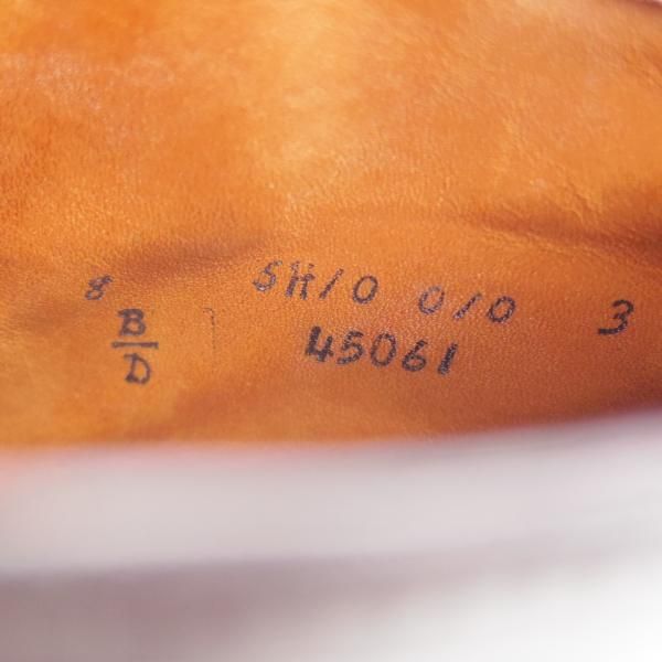 極美品★オールデン 8D【現行定価19万円程度★コードバン/BEAMS別注/ミリタリーラスト】45061/マンソンブーツ/赤茶/ビームス/Alden★i953