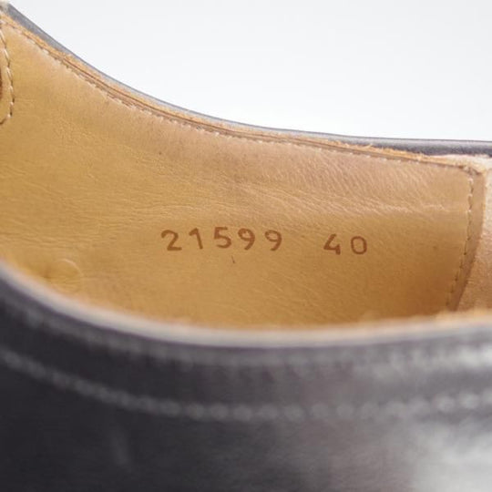 極美品★(スペイン製)マグナーニ SIZE 40【ボロネーゼ製法★ストレートチップ/21599】カーフ/黒/メンズ/MAGNANNI★i955