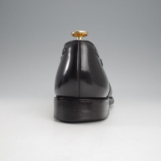 ★ロイドフットウェア 7.5E【ダイナイトソール仕様★(英)BARKER製/バーカー】Vシリーズ/ タッセルローファー/黒/Lloyd Footwear★i956