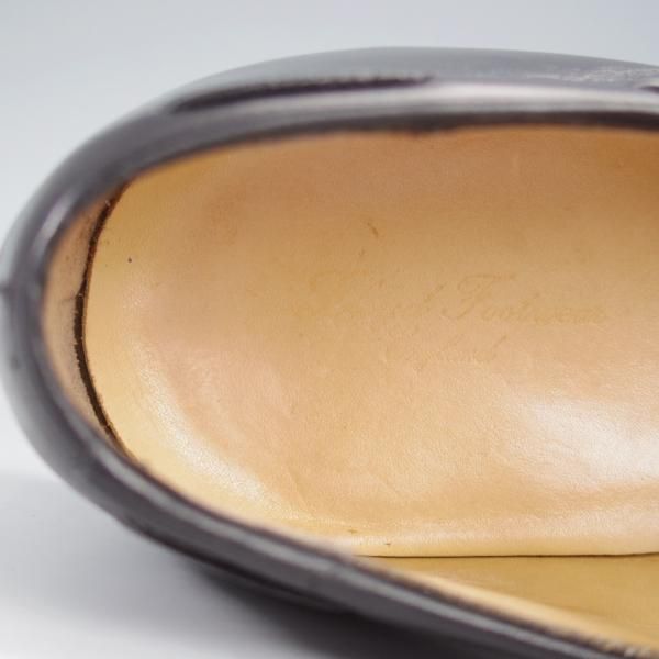 ★ロイドフットウェア 7.5E【ダイナイトソール仕様★(英)BARKER製/バーカー】Vシリーズ/ タッセルローファー/黒/Lloyd Footwear★i956