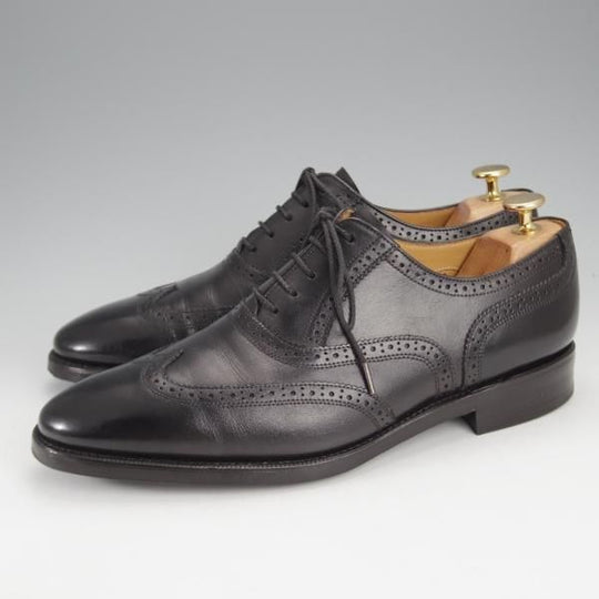 極上★RAYMAR/レイマー SIZE 8【★クォーターブローグ/4132R】カーフ/黒/メンズ★i957