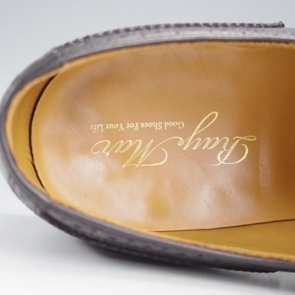 極上★RAYMAR/レイマー SIZE 8【★クォーターブローグ/4132R】カーフ/黒/メンズ★i957