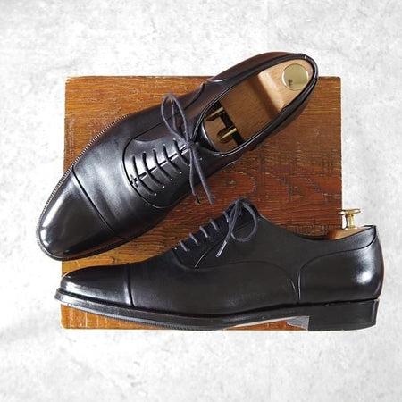 ★RAYMAR/レイマー SIZE 8.5【ハンドソーンウェルテッド製法★レベルソ仕立て/SOL】ストレートチップ/カーフ/黒/メンズ★i958