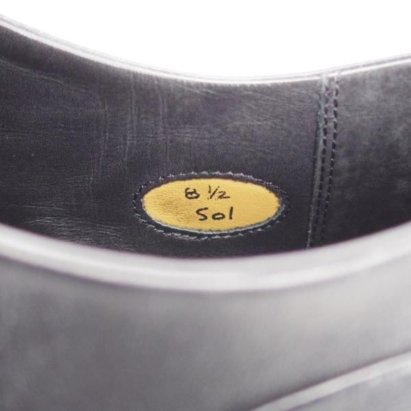 ★RAYMAR/レイマー SIZE 8.5【ハンドソーンウェルテッド製法★レベルソ仕立て/SOL】ストレートチップ/カーフ/黒/メンズ★i958