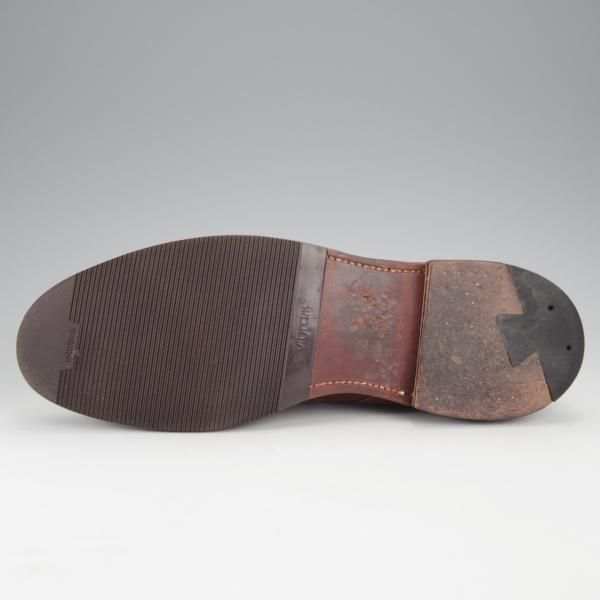 極上★オールデン 8.5D【貴重★(米)Carroll＆Co別注/バリーラスト/29336F】プレーントゥ/スエード/茶/アンライニング/Alden★i960