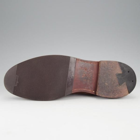 極上★オールデン 8.5D【貴重★(米)Carroll＆Co別注/バリーラスト/29336F】プレーントゥ/スエード/茶/アンライニング/Alden★i960