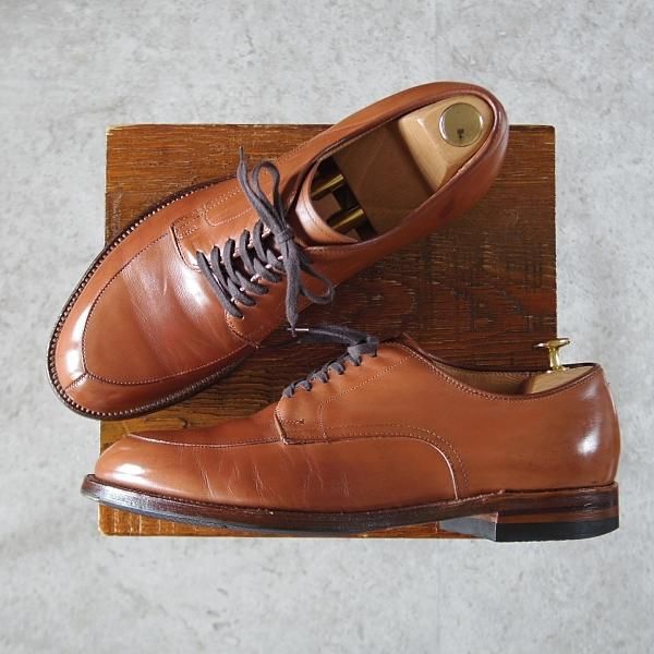 極上★オールデン 8D【定価￥114,400-★モディファイドラスト/54421/Vチップ】カーフ/茶/タン/メンズAlden★i962