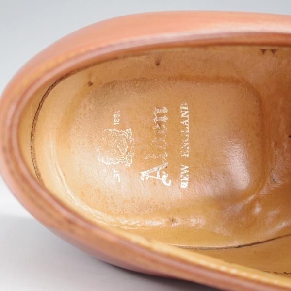 極上★オールデン 8D【定価￥114,400-★モディファイドラスト/54421/Vチップ】カーフ/茶/タン/メンズAlden★i962