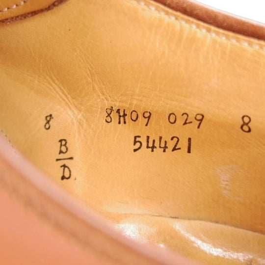 極上★オールデン 8D【定価￥114,400-★モディファイドラスト/54421/Vチップ】カーフ/茶/タン/メンズAlden★i962