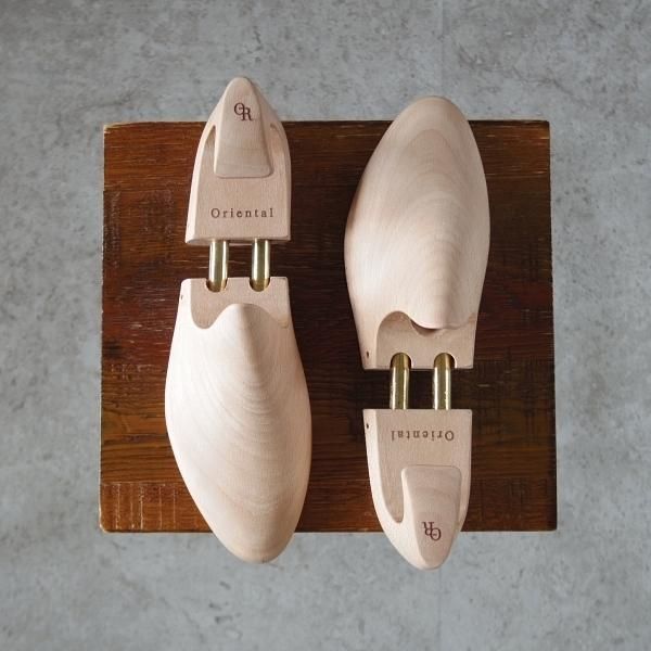 美品★Oriental/オリエンタル SIZE 39【定価￥16,500-★英国製/純正シューツリー 】木製シューキーパー/メンズ★i970