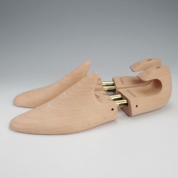 美品★Oriental/オリエンタル SIZE 39【定価￥16,500-★英国製/純正シューツリー 】木製シューキーパー/メンズ★i970