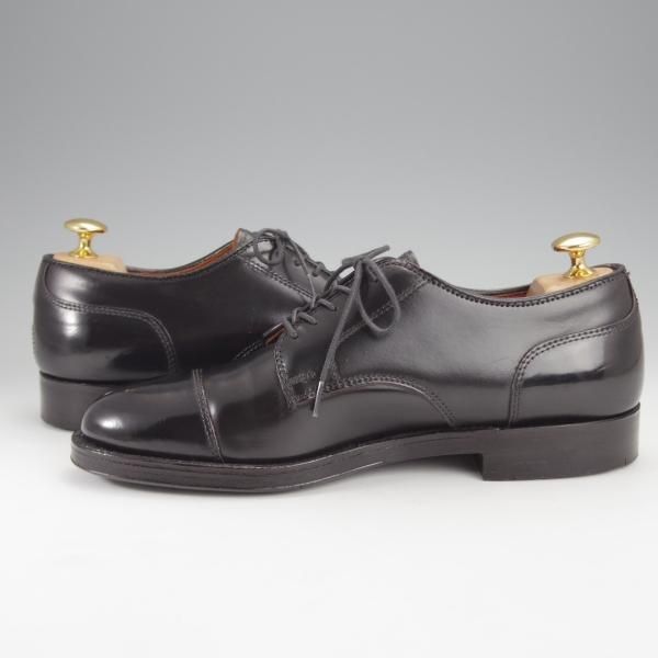 極美品★オールデン 6D【現行定価18万円程度★コードバン仕様/アバディーンラスト】2161/ストレートチップ/黒/メンズ/Alden★i976