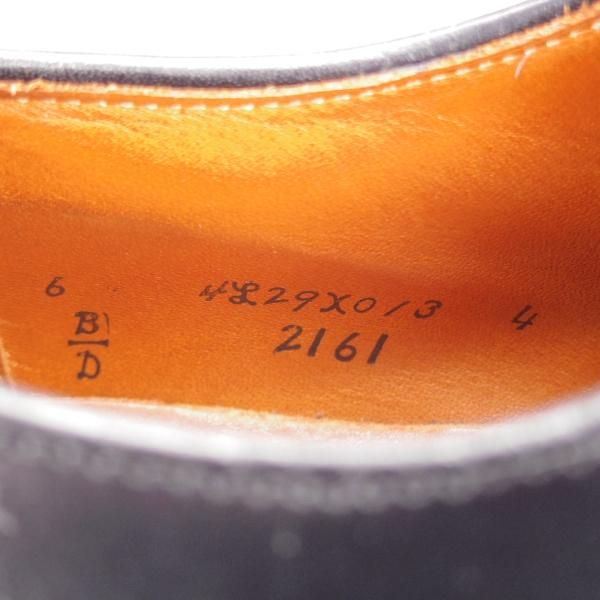 極美品★オールデン 6D【現行定価18万円程度★コードバン仕様/アバディーンラスト】2161/ストレートチップ/黒/メンズ/Alden★i976