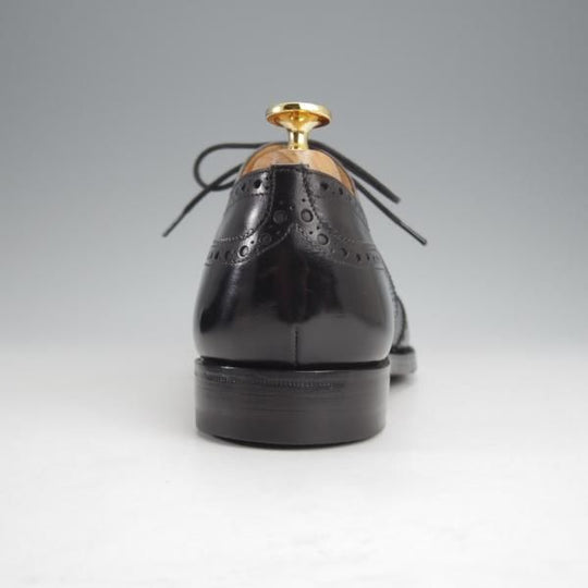 極上★チャーチ 70F/UK7【現行定価￥176,000-★100ラスト/CHETWYND/チェットウインド】フルブローグ/カーフ/黒/メンズ/Church's★i978