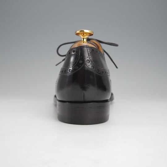 極上★チャーチ 70F/UK7【現行定価￥176,000-★100ラスト/CHETWYND/チェットウインド】フルブローグ/カーフ/黒/メンズ/Church's★i978