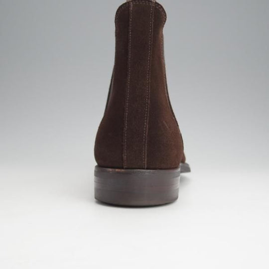 ほぼ試着程度★クロケット&ジョーンズ 6.5E【定価￥81,400-★ダイナイトソール/CHELSEA 8】サイドゴアブーツ/濃茶/Crockett&Jones★i979