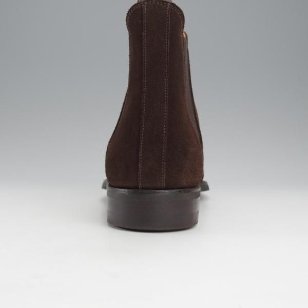 ほぼ試着程度★クロケット&ジョーンズ 6.5E【定価￥81,400-★ダイナイトソール/CHELSEA 8】サイドゴアブーツ/濃茶/Crockett&Jones★i979