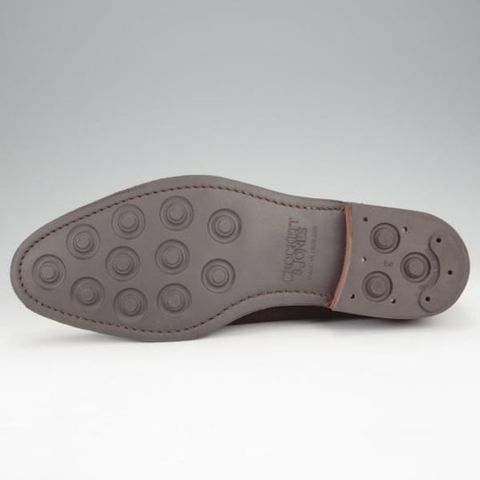 ほぼ試着程度★クロケット&ジョーンズ 6.5E【定価￥81,400-★ダイナイトソール/CHELSEA 8】サイドゴアブーツ/濃茶/Crockett&Jones★i979