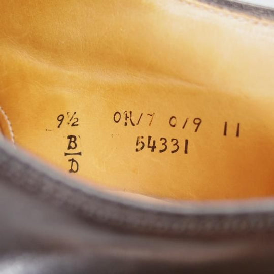 ★オールデン 9.5D【定価￥169,400-★コードバン仕様/モディファイドラスト】54331/Vチップ/黒/メンズ/Alden★i982