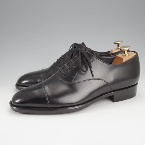 極上★OTSUKA+ M-5/オーツカ SIZE 25.5【定価￥88,000-★ストレートチップ/M5-600】カーフ/黒/メンズ★i983