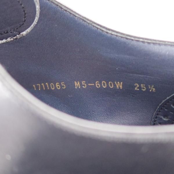 極上★OTSUKA+ M-5/オーツカ SIZE 25.5【定価￥88,000-★ストレートチップ/M5-600】カーフ/黒/メンズ★i983