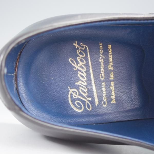 極上★パラブーツ SIZE 7.5【限定★(2014年展開)映画監督シリーズ/MIYAZAKI】ミヤザキ/プレーントゥ/カーフ/黒/メンズ/Paraboot★i984