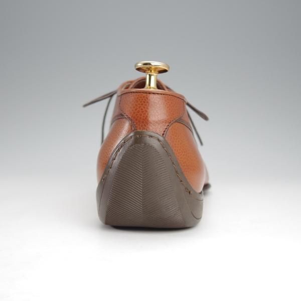 未使用★(伊)タニノクリスチー SIZE 8【デッドストック品★モカシン/Uチップ/122912】グレインレザー/茶/メンズ/TANINO CRISCI★i986