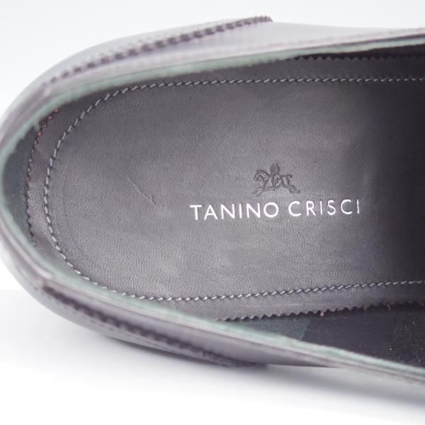 未使用★(伊)タニノクリスチー SIZE 7.5【デッドストック品★最後期のモンクストラップ/136656】カーフ/黒/メンズ/TANINO CRISCI★i987