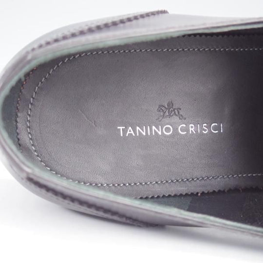 未使用★(伊)タニノクリスチー SIZE 7.5【デッドストック品★最後期のモンクストラップ/136656】カーフ/黒/メンズ/TANINO CRISCI★i987