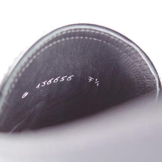 未使用★(伊)タニノクリスチー SIZE 7.5【デッドストック品★最後期のモンクストラップ/136656】カーフ/黒/メンズ/TANINO CRISCI★i987