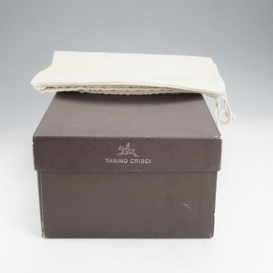 未使用★(伊)タニノクリスチー SIZE 7.5【デッドストック品★最後期のモンクストラップ/136656】カーフ/黒/メンズ/TANINO CRISCI★i987