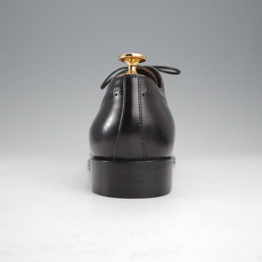 極上★(伊)タニノクリスチー SIZE 6.5【定価￥241,500-★最後期のオックスフォードシューズ/シャドウステッチ】黒/TANINO CRISCI★i988