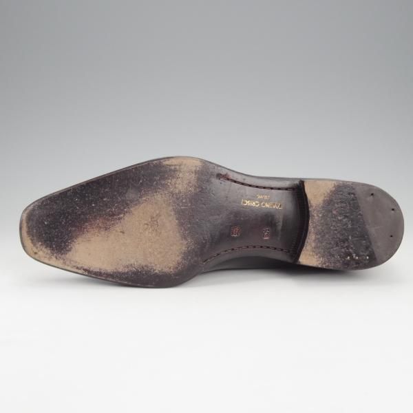 極上★(伊)タニノクリスチー SIZE 6.5【定価￥241,500-★最後期のオックスフォードシューズ/シャドウステッチ】黒/TANINO CRISCI★i988
