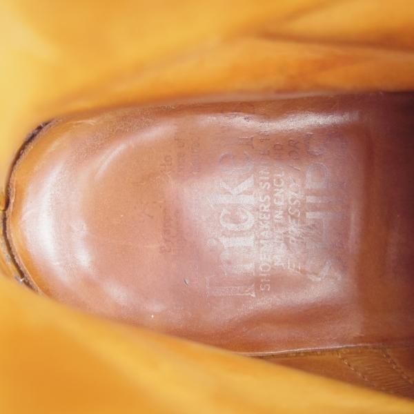 極上★トリッカーズ SIZE 7【ダイナイトソール仕様★カントリーブーツ/SHIPS別注】m7484/カーフ/黒/シップス/メンズ/Tricker's★i989