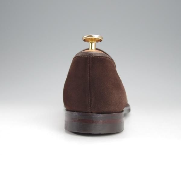 極美品★クロケット&ジョーンズ 6E【定価￥86,900-★HARVARD 2/ハーバード】コインローファー/376ラスト/濃茶/Crockett&Jones★i995