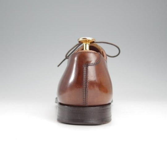 極上★クロケット&ジョーンズ 7D【定価￥105,600-★ハンドグレードライン/BELGRAVE】パンチドキャップトゥ/濃茶/Crockett&Jones★i998