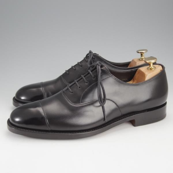 極美品★チャーチ 70F/UK7【現行定価￥160,600-★CONSUL/コンサル/100ラスト】大丸別注/ストレートチップ/カーフ/黒/Church's★i999